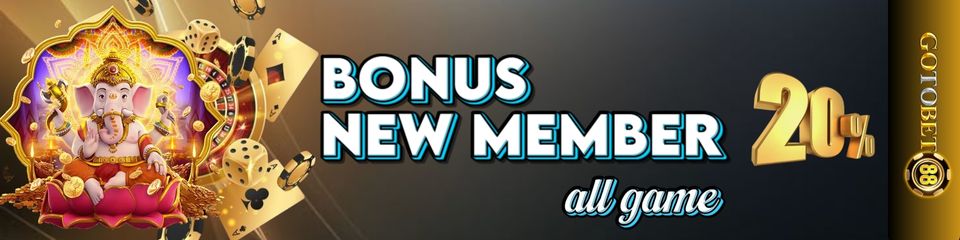 bonus new member 20%
